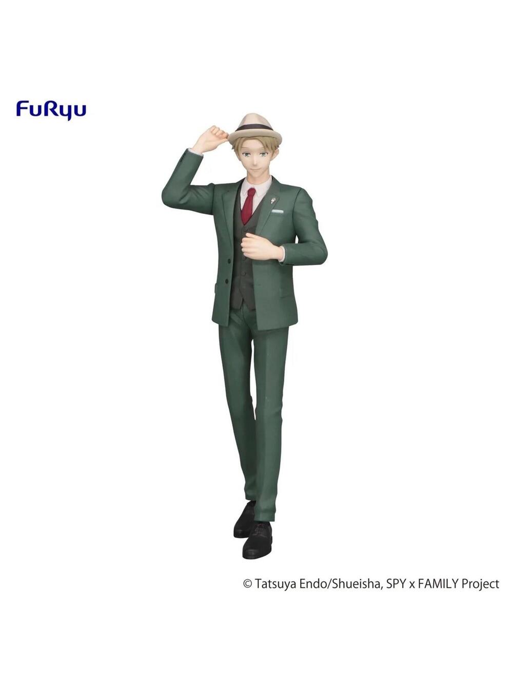 FuRyu Loid Forger Noodle Stopper Figure Spy x Family Green New Anime Collectible